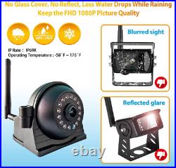 9 Digital Wireless Monitor DVR 1080P Side/Rear View Backup Camera For Truck Kit 9 Digital Wireless Monitor DVR 1080P Side/Rear View Backup Camera For Truck Kit