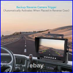 9 Digital Wireless Monitor DVR 1080P Side/Rear View Backup Camera For Truck Kit 9 Digital Wireless Monitor DVR 1080P Side/Rear View Backup Camera For Truck Kit