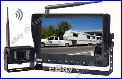 9 Digital Wireless Rear View Backup Camera System For Rv 5th Wheel Trailer
