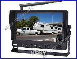 9 Digital Wireless Rear View Backup Camera System For Rv 5th Wheel Trailer