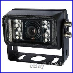 9 Quad/split LCD Backup Rear View Reverse Side View Camera System