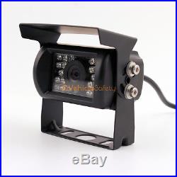9 Quad Split Screen Monitor Truck Trailer Backup Camera Rear View Camera System