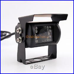 9 Quad Split Screen Monitor Truck Trailer Backup Camera Rear View Camera System