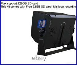 9 Quad DVR Split Screen Monitor AHD 4PIN Backup 1080p Camera for Truck Caravan 9 Quad DVR Split Screen Monitor AHD 4PIN Backup 1080p Camera for Truck Caravan