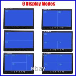 9 Quad Monitor 4PIN CCD Color Backup Camera for Truck Agriculture Machine