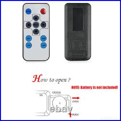 9 Rear Back Up Camera System For Bus Truck Rv Ag Quad Split Monitor Screen Kit