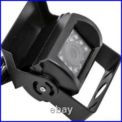 9 Rear Back Up Camera System For Bus Truck Rv Ag Quad Split Monitor Screen Kit