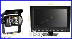 9 Split Quad Car Rear View Monitor + 3x 4Pin Backup CCD Camera 33Ft For Truck