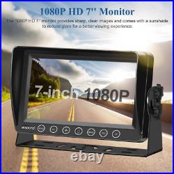 9'' Wireless Backup Camera 4 Ch Night Vision System Monitor For RV Truck Bus 9'' Wireless Backup Camera 4 Ch Night Vision System Monitor For RV Truck Bus