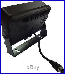 A56 9 LCD QUAD MONITOR + 4 × CCD REVERSING CAMERA REAR VIEW KIT BACKUP SYSTEM