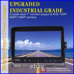AHD 1080P 7 Reverse Rear View Backup Camera System, Camera with Night Vision