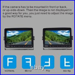 AHD 1080P 7 Reverse Rear View Backup Camera System, Camera with Night Vision