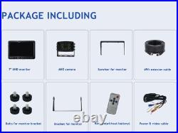 AHD 1080P 7 Reverse Rear View Backup Camera System, Camera with Night Vision