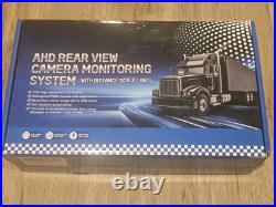 AHD 1080P, 9 Wired Monitor Rear View Reverse Backup Night Vision Camera Syst
