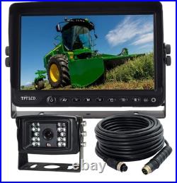 AHD 1080P, 9 Wired Monitor Rear View Reverse Backup Night Vision Camera Syst