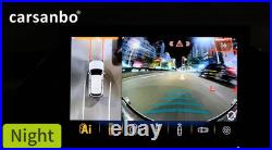 AI Dashcam 360° Car Multi-View Camera System with 41080P TVI Night Vision Camera
