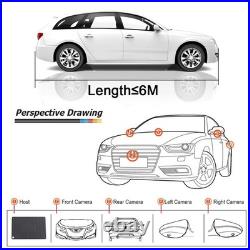 AI Dashcam 360° Car Multi-View Camera System with 41080P TVI Night Vision Camera