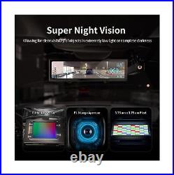 AKEEYO NV-X Super Night Vision Rear View Mirror Camera 12-inch Touch Screen S