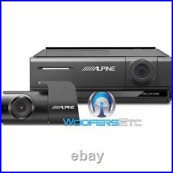 ALPINE DVR-C320R HD DASH CAM Wi-Fi REAR-VIEW CAMERA FOR SELECT ALPINE SCREENS