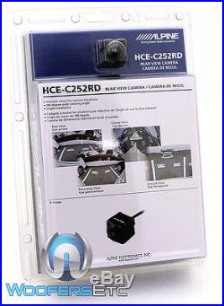 Alpine Hce-c252rd Universal Waterproof Remote Mount Multi-view Backup Camera New