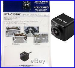 ALPINE HCE-C252RD Universal Waterproof Multi-View Backup Remote Mount Camera NEW