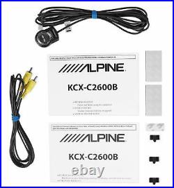 ALPINE KCX-C2600B Single Monitor Front+Rear Camera Selector withSwitch View Button