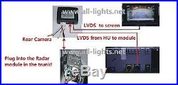AUDI A6 3G MMI PLUS Rear View Camera iPas moving line parking Reverse Plug&play