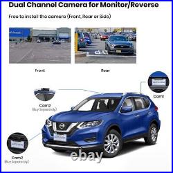 AUTO-VOX 5'' Solar Rearview Backup Camera Wireless Parking System Night Vosion