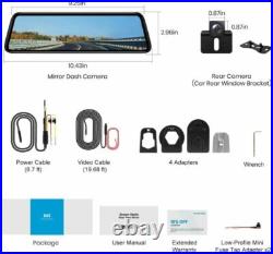 AUTO-VOX 9.35''1080P OEM Car Backup Rear View Mirror Camera Full Touch Screen US AUTO-VOX 9.35''1080P OEM Car Backup Rear View Mirror Camera Full Touch Screen US