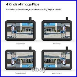 AUTO-VOX Car Wireless Backup Camera 5'' HD Monitor Rear View Night Vision TW1