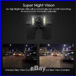 AUTO-VOX M1W Wireless Backup Camera Kit LCD Mirror Monitor + Rear View Camera