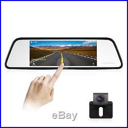 AUTO-VOX M8 Backup Camera Kit 6.86 LCD Touch Screen Monitor + Rear View Camera