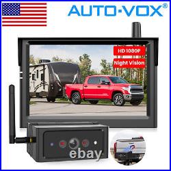 AUTO-VOX Magnetic Wireless Backup Camera 5 Car Monitor 1080P Rear View System