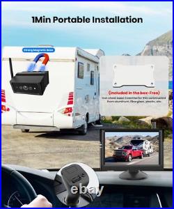 AUTO-VOX Magnetic Wireless Backup Camera Portable 5 HD 1080P Car Monitor 2-CH AUTO-VOX Magnetic Wireless Backup Camera Portable 5 HD 1080P Car Monitor 2-CH
