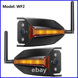 AUTO-VOX RV Backup Camera Wireless System Left/Right Side Cameras Only with WF1