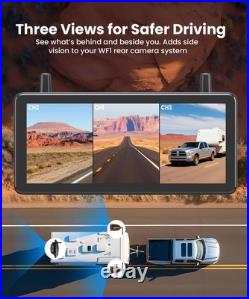 AUTO-VOX RV Backup Camera Wireless System Left/Right Side Cameras Only with WF1