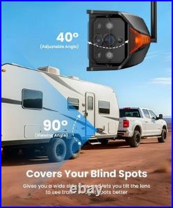 AUTO-VOX RV Backup Camera Wireless System Left/Right Side Cameras Only with WF1