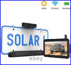 AUTO-VOX Solar Powered HD Wireless Backup Camera 5 Car Rear View Monitor Cam US