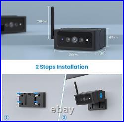 AUTO-VOX Solar Wireless Backup Camera IR Night Vision Only for Solar4 Monitor