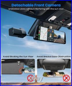 AUTO-VOX T11 OEM Mirror Dash Cam withCarPlay & Android 2K Front & Rear View Camera