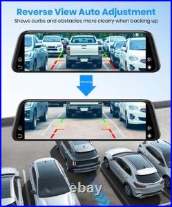 AUTO-VOX T11 OEM Mirror Dash Cam withCarPlay & Android 2K Front & Rear View Camera