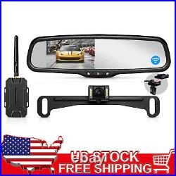 AUTO-VOX T1400 Upgrade Car Wireless Backup Camera 4.3 OEM Mirror Monitor System AUTO-VOX T1400 Upgrade Car Wireless Backup Camera 4.3 OEM Mirror Monitor System