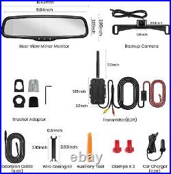 AUTO-VOX T1400 Upgrade Car Wireless Backup Camera 4.3 OEM Mirror Monitor System AUTO-VOX T1400 Upgrade Car Wireless Backup Camera 4.3 OEM Mirror Monitor System