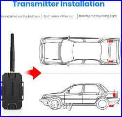 AUTO-VOX T1400 Wireless Backup Camera + 4.3 OEM Mirror Rear View Parking System