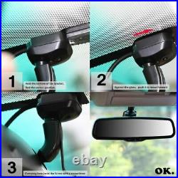 AUTO-VOX T2 Car Backup Camera & OEM Rear View Mirror Monitor Night Vision IP68