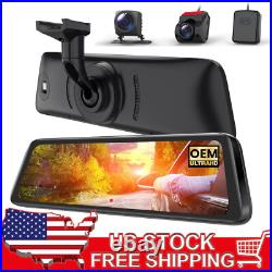 AUTO-VOX T9PRO OEM 9.35 1080P Mirror Dash Cam Front + Rear View Backup Camera