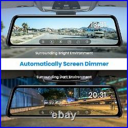 AUTO-VOX T9 Backup Camera Kit Full Touch Screen with OEM 1080P Rear View Mirror