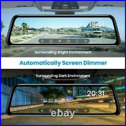 AUTO-VOX T9 Backup Reverse Camera & OEM 9.35'' Touch Screen Rear View Mirror Kit