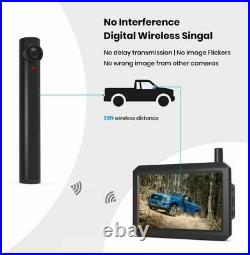 AUTO-VOX TW1 Truly Wireless Backup Camera Night Vision System +5 Monitor Kit US