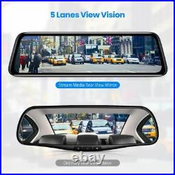 AUTO-VOX V5PRO OEM 9.35'' Front & Rear View Mirror Camera Dual HD 1080P Dash Cam